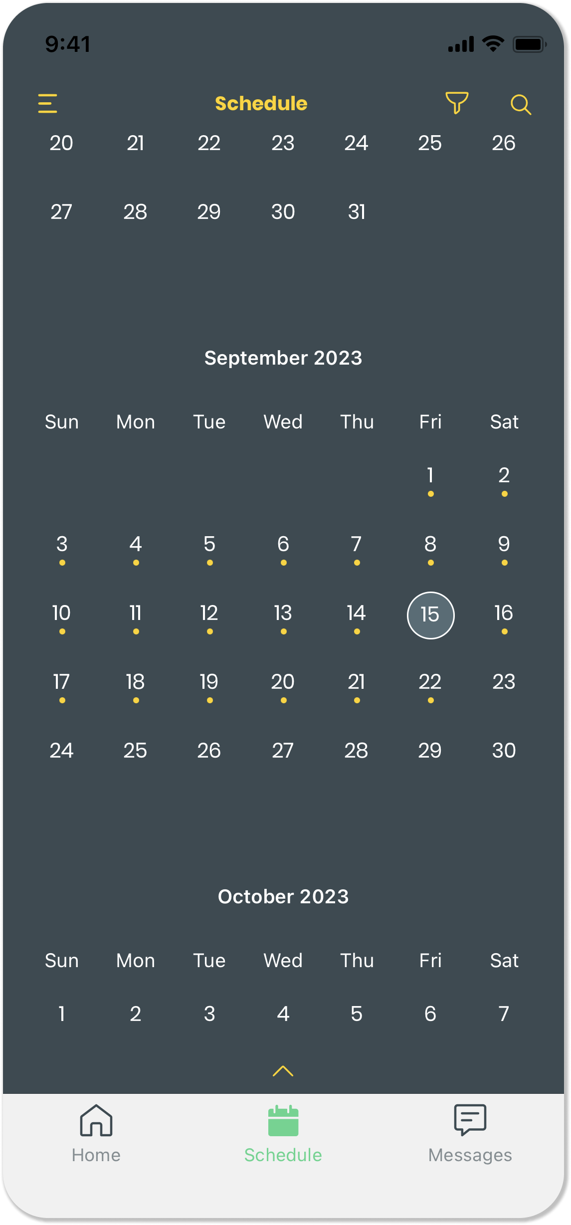 Managing your schedule on the mobile app – Workiz